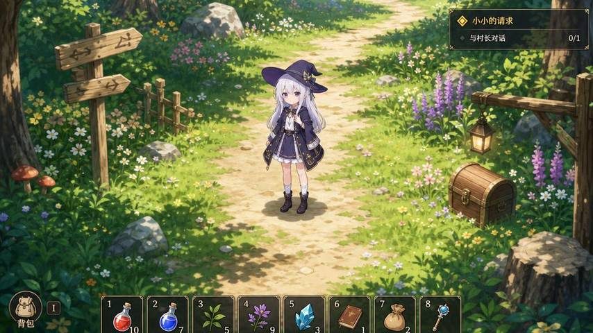 魔女秘药 场景演出 实机截图 2