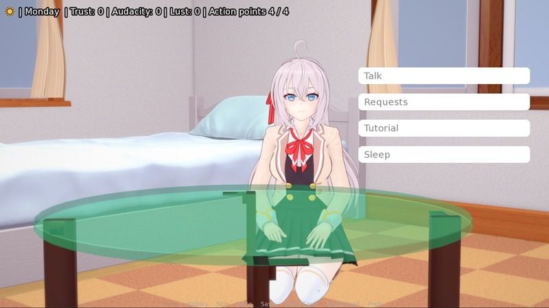 与阿尔雅一起生活 Living With Alya 版 玩法展示 实机截图 4