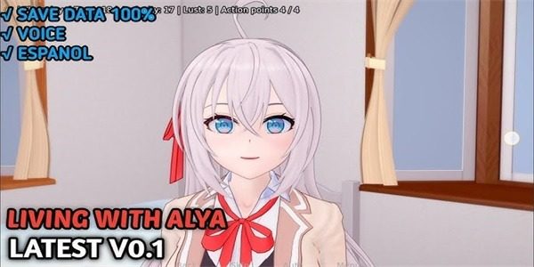与阿尔雅一起生活 Living With Alya 版 操作界面 详情图 7
